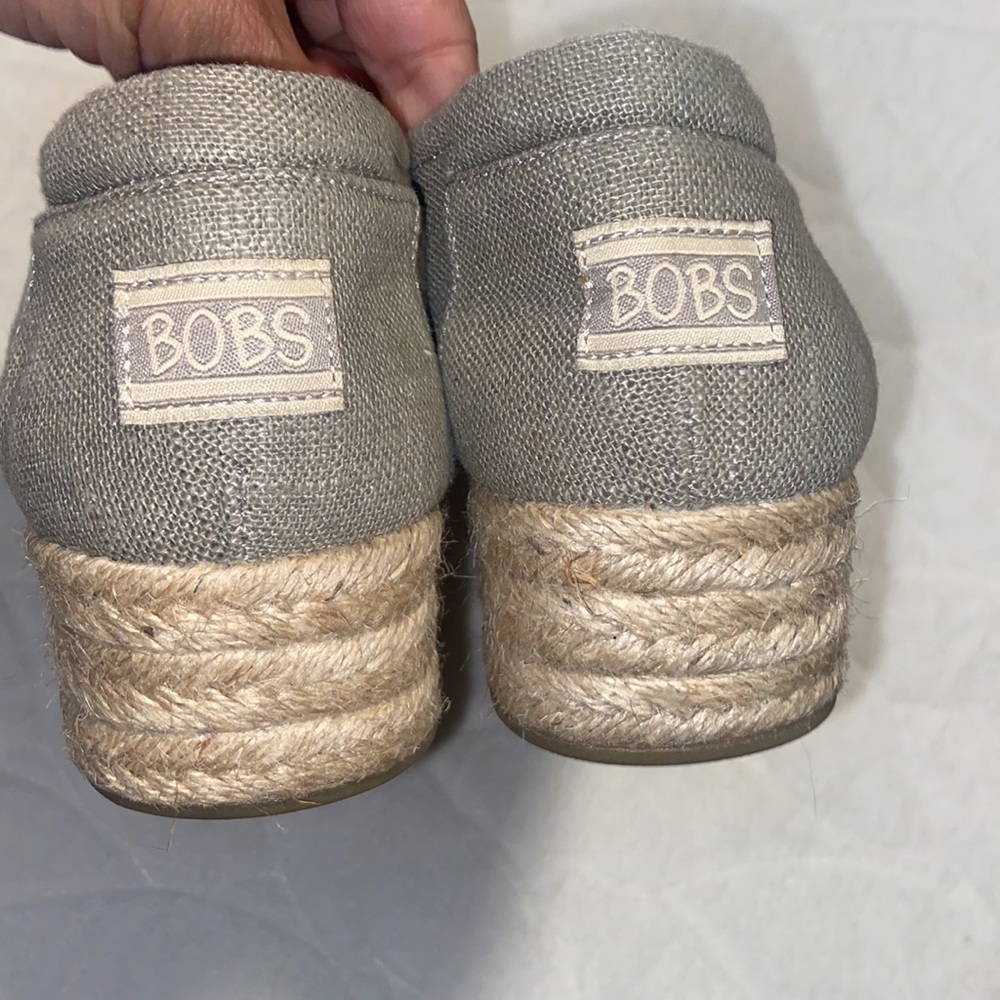 Bobs From Sketchers Memory Foam Espadrille Shoes - image 4